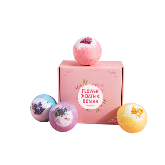 Dried Flower Bath Salt Balls – Floral Variety, view 2