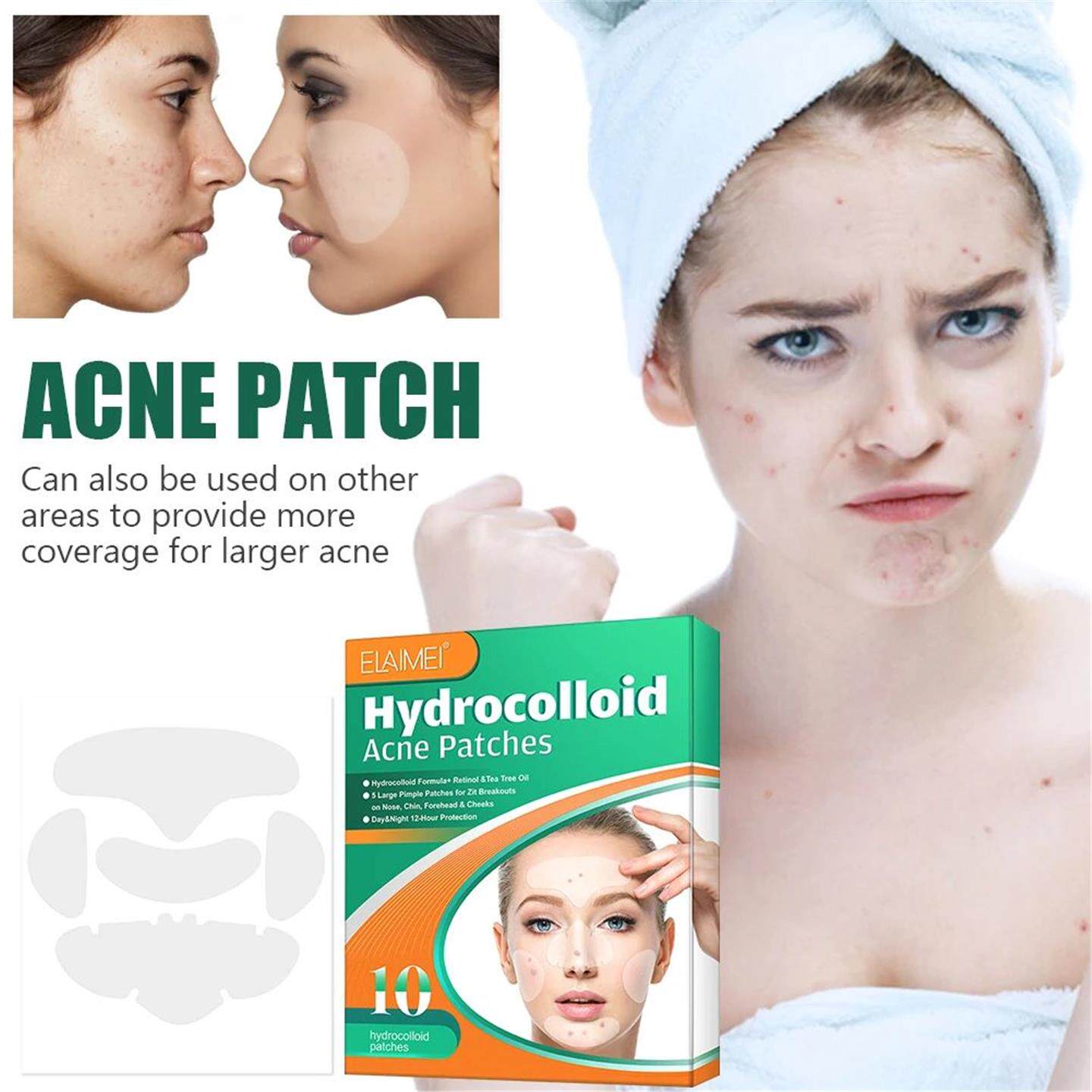 Elaimei Tea Tree Invisible Acne Pimple Patches
