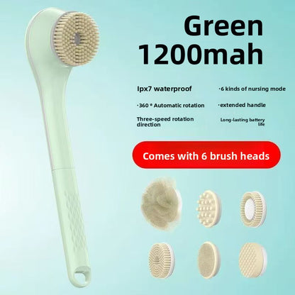 Electric Bath Brush – Single & Dual-Handle Rechargeable Body Scrubber