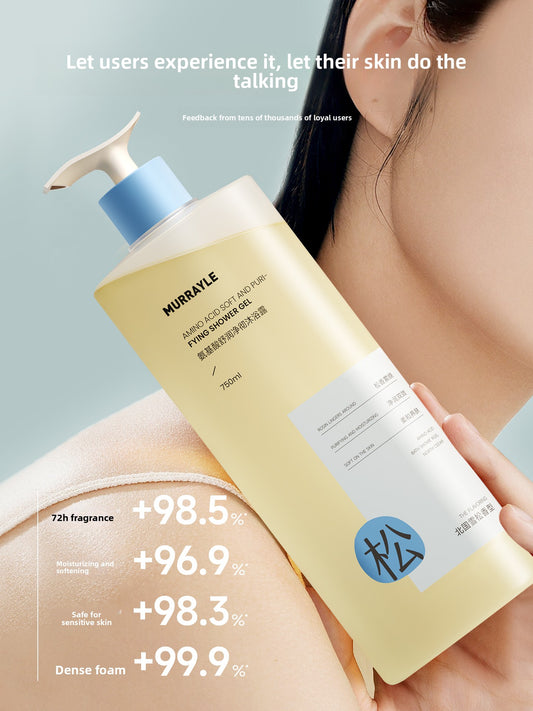 Murrayle Amino Acid Shower Gel – 72-Hour Long-Lasting Fragrance Body Wash