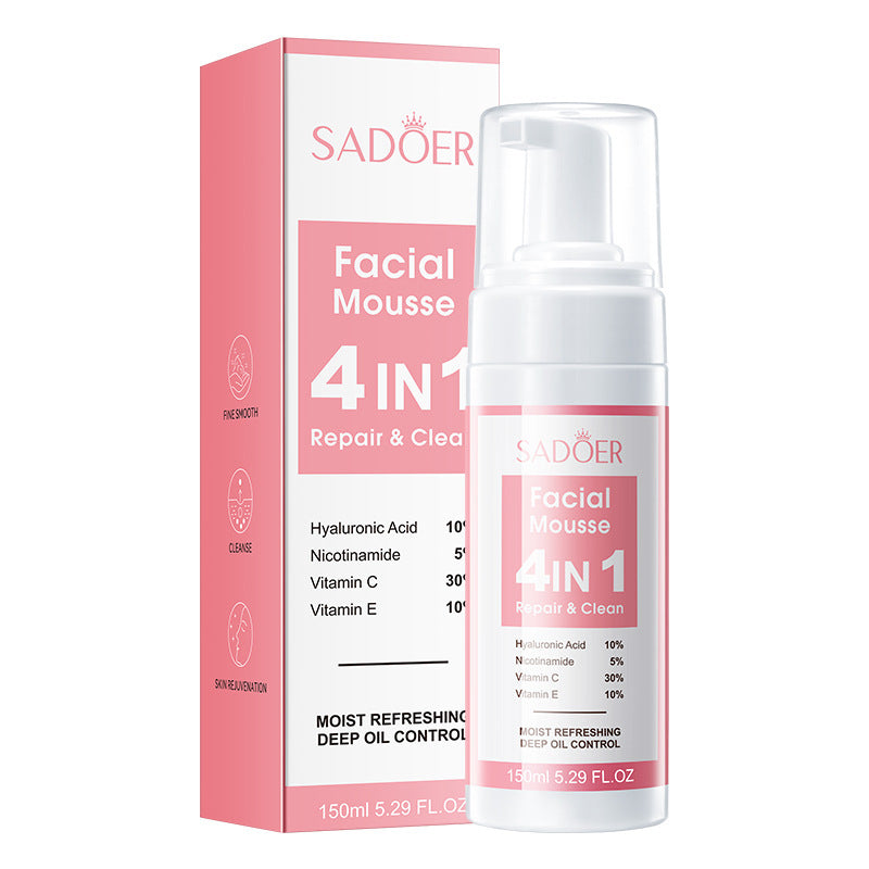 Sadoer Chlorophyll Amino Acid Cleansing Mousse – Gentle Foaming Face Wash for Combination Skin (Multiple Variants), view 17