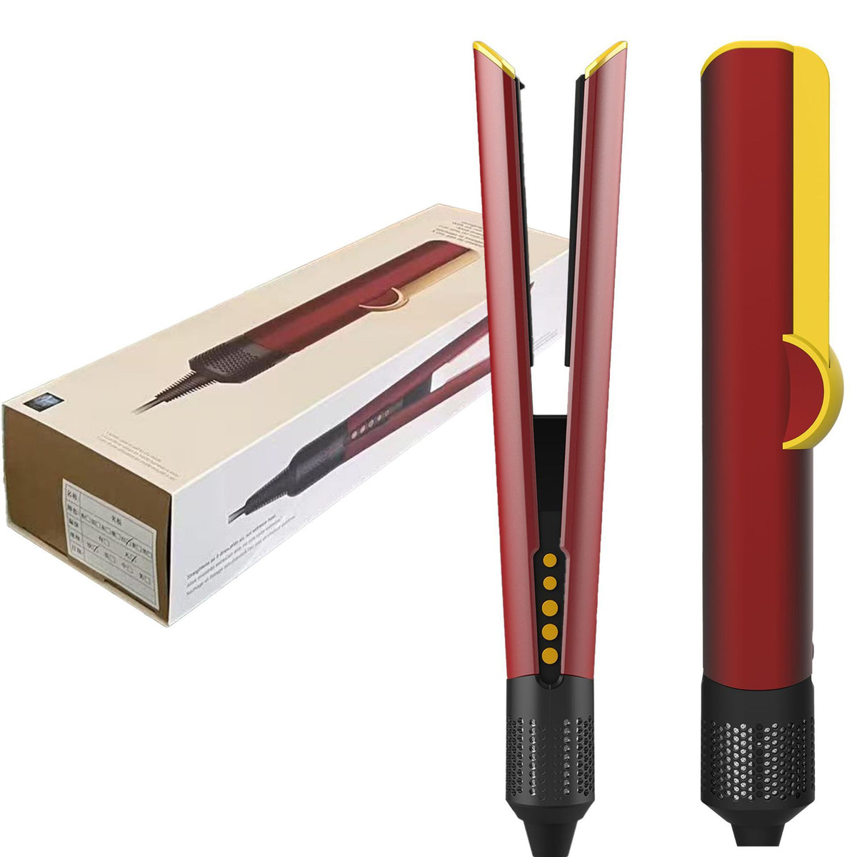 2-in-1 Hair Dryer & Straightener – Brushless Motor Styling Tool, view 19