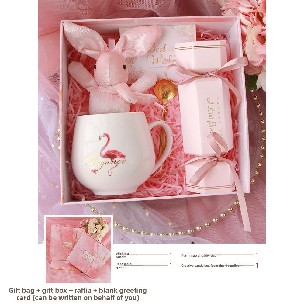New Year Celebration Mug Gift Set – Elegant Ceramic Souvenir Mug