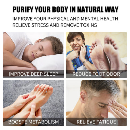 Ximonth Ginger Foot Patches – Nourishing & Moisturizing Foot Masks (10-Pack)
