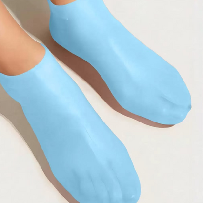Silicone Moisturizing Heel Socks – Reusable Anti-Crack Foot Sleeve