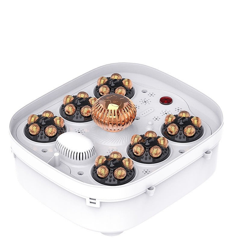 Foldable Electric Foot Spa Bath – Heated Collapsible Foot Soaker with Massage & Remote