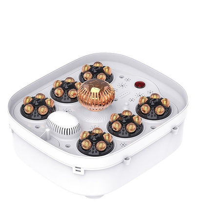Foldable Electric Foot Spa Bath – Heated Collapsible Foot Soaker with Massage & Remote