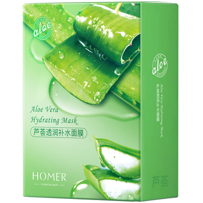 Aloe Vera Hydrating Sheet Mask – After-Sun Soothing & Brightening Mask (25ml)