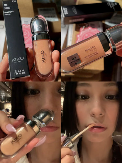KIKO 3D Mirror Lip Gloss – Italian High-Shine Lip Glaze