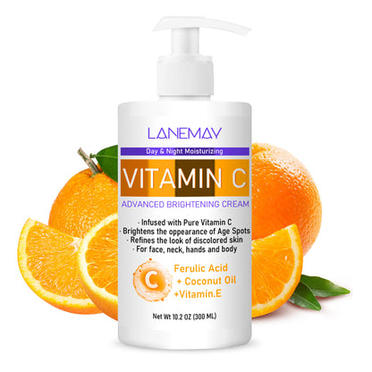 Vitamin C Kojic Acid Body Lotion 300g – Brightening, Hydrating & Firmin