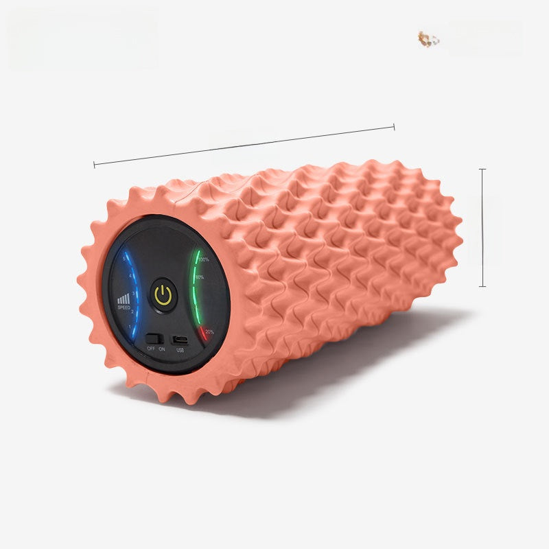 Electric Vibrating Foam Roller – Yoga & Muscle Recovery Massager