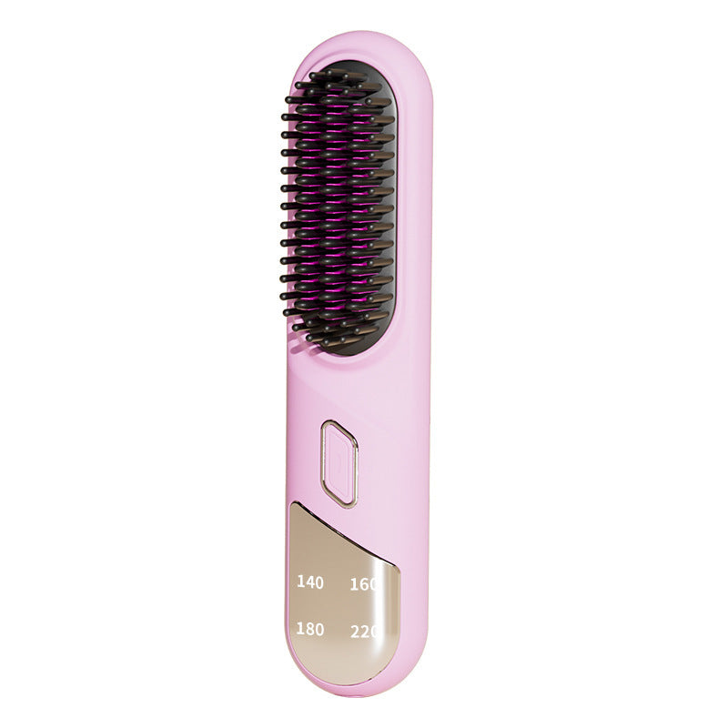 Wireless Negative Ion Hair Straightening Comb