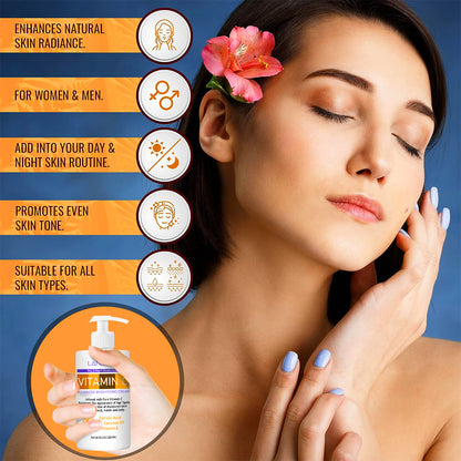 Vitamin C Kojic Acid Body Lotion 300g – Brightening, Hydrating & Firmin