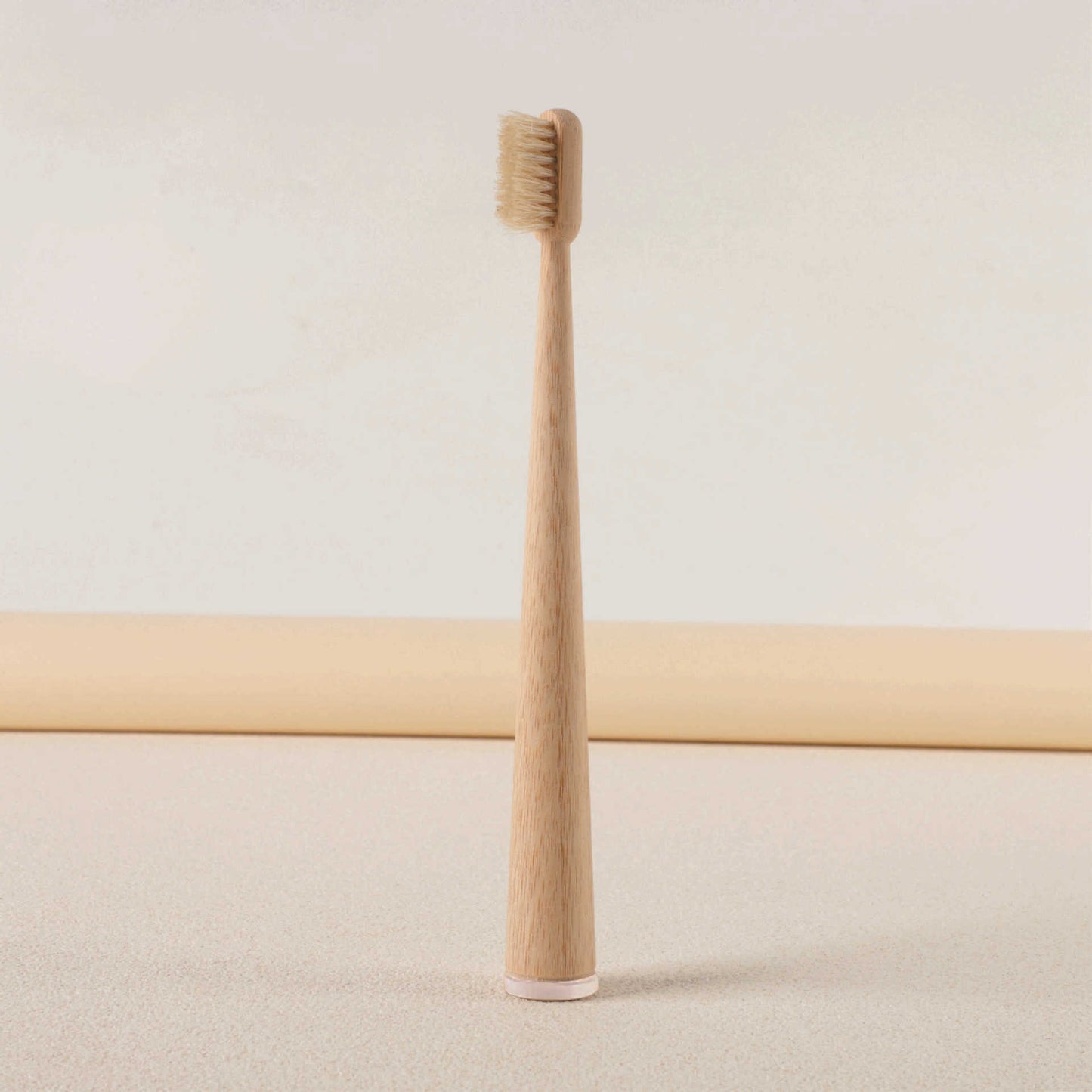 Bamboo Standing Toothbrush – Natural Bristle Eco-Friendly Adult Toothbrush
