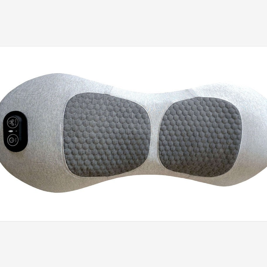 Heated Massage Lumbar Pillow | Back Support Cushion with Heat, view 8