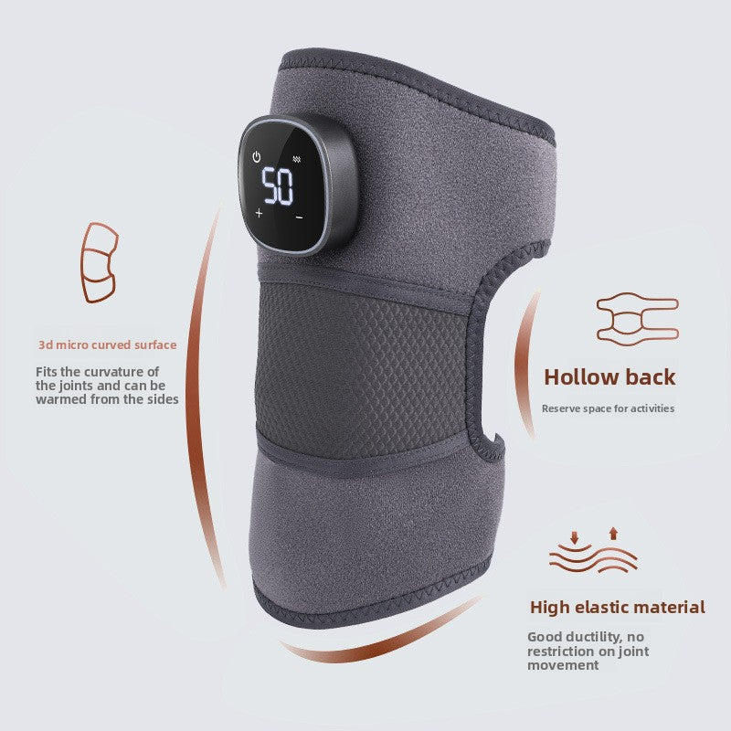 Electric Heating Knee Massager – Vibration & Hot Compress Support