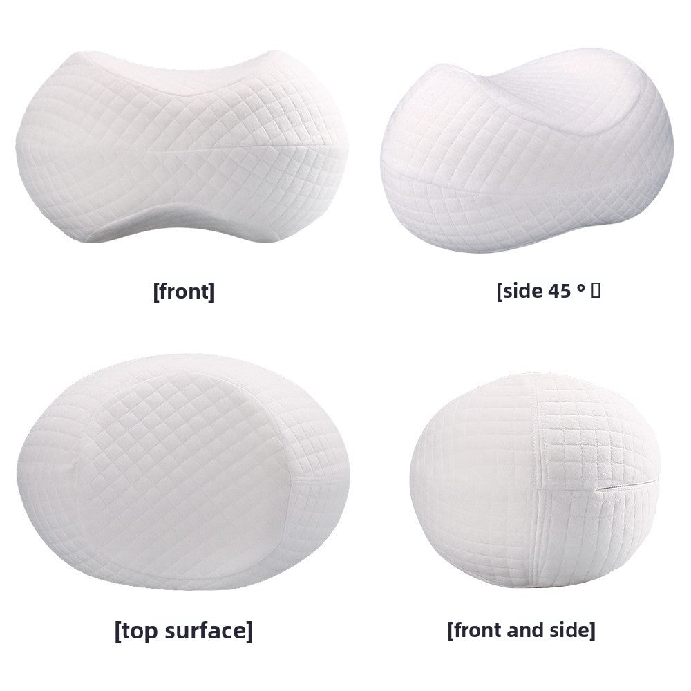 Memory Foam Leg Support Pillow – Ergonomic Side Sleep Cushion (Multiple Shapes & Colors)
