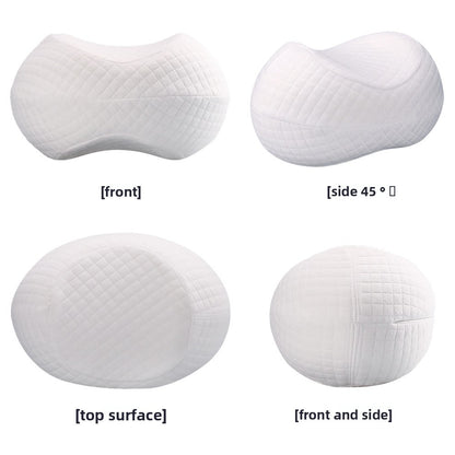 Memory Foam Leg Support Pillow – Ergonomic Side Sleep Cushion (Multiple Shapes & Colors)