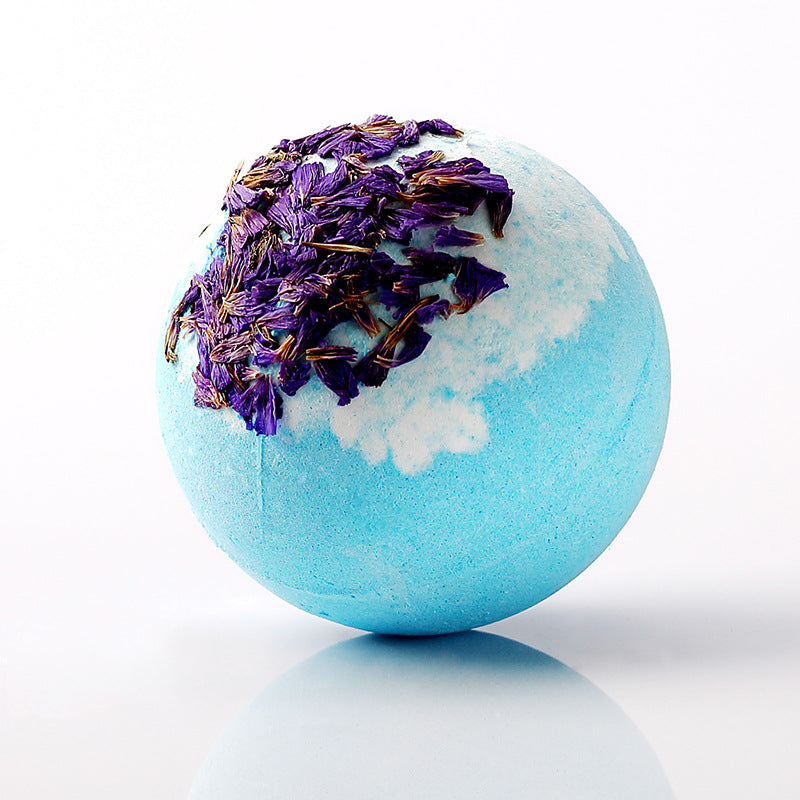 Dried Flower Bath Salt Balls – Essential Oil Aromatherapy Bath & Gift Set