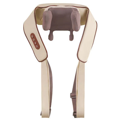 Rechargeable Heating Neck Massager – Kneading Shoulder & Cervical Relief