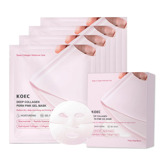 Collagen Polypeptide Hydrating Facial Masks – Multi‑Benefit Sheet Mask Set