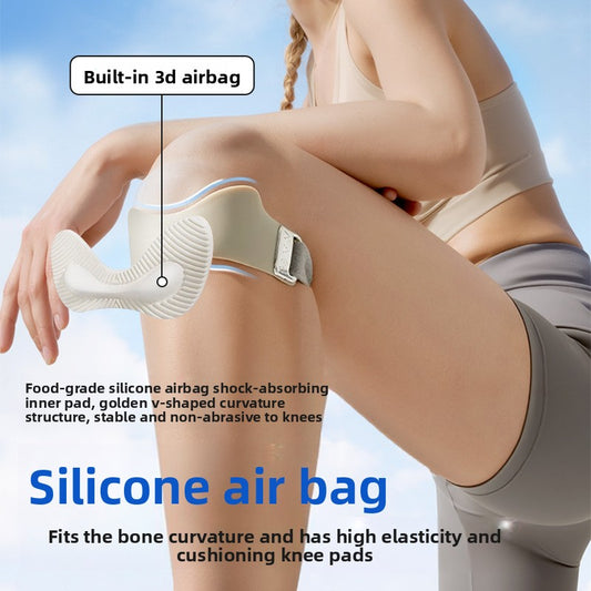 Silicone Airbag Knee Strap – Sports Protection Brace with 3D Air Cushion Support
