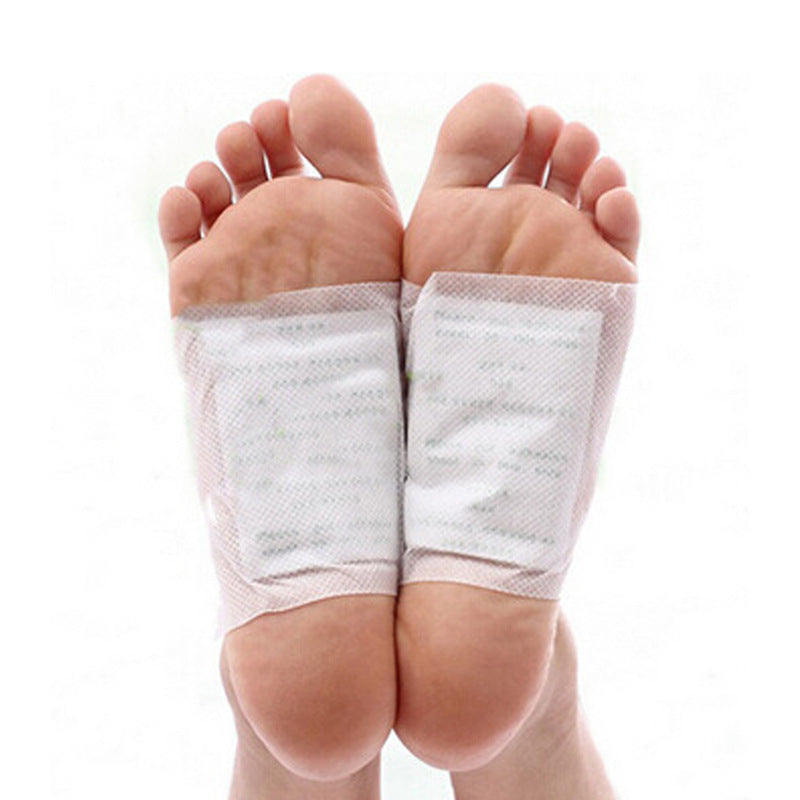 Bamboo Vinegar Herbal Foot Patches – Soothing Detox Foot Pads (Box of 10)
