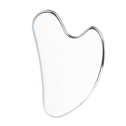 Natural Jade Gua Sha Tool – Heart-Shaped Facial & Body Massage Stone