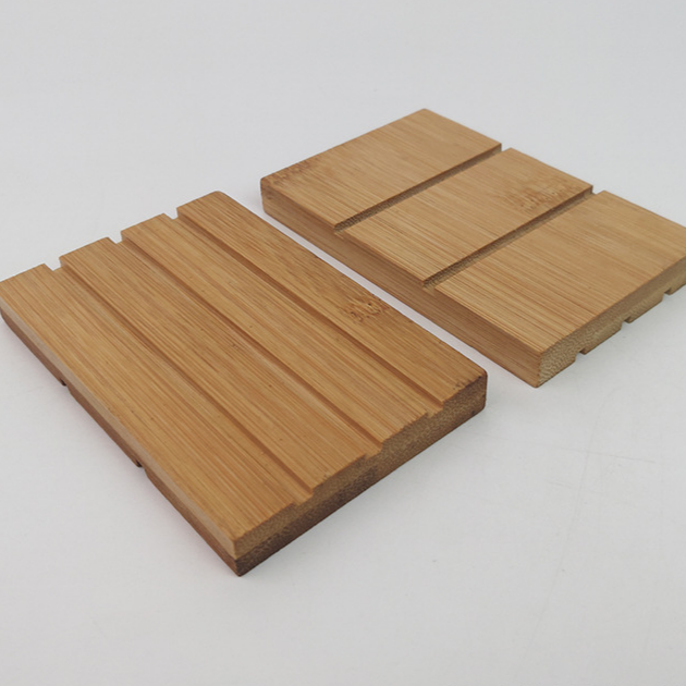 Bamboo Soap Dish – Hollow Drainage Holder for Longer-Lasting Bars