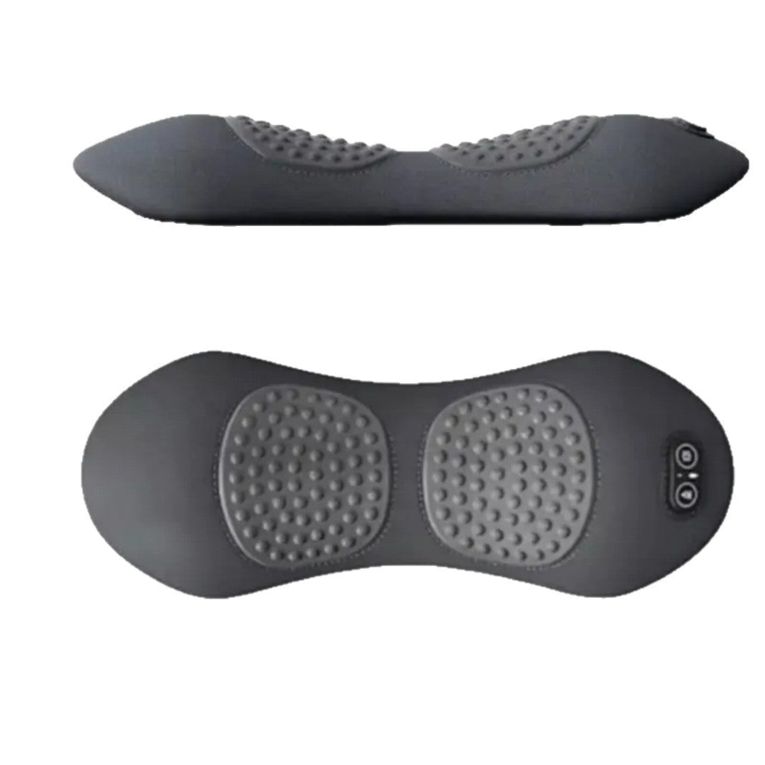 Heated Massage Lumbar Pillow | Back Support Cushion with Heat