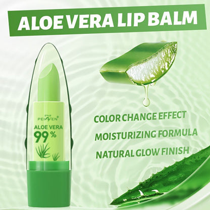 Color‑Changing Aloe Vera Lipstick – Moisturizing, Waterproof & Non‑Transfer