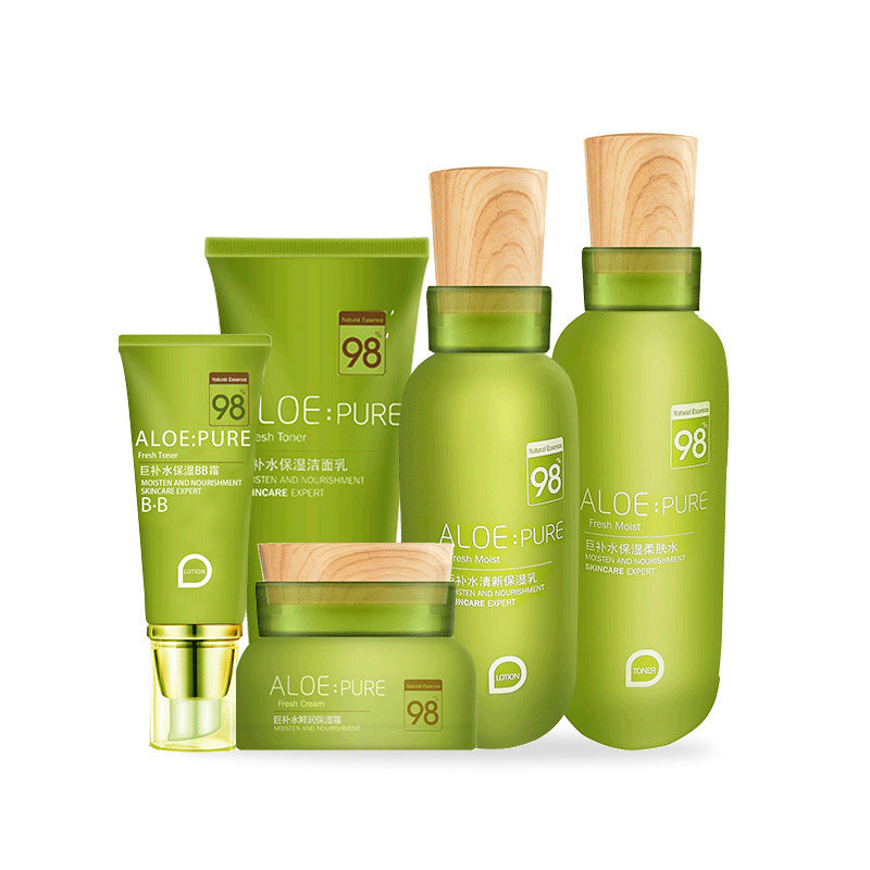 Peranshi Aloe 5-Piece Hydrating Skincare Set
