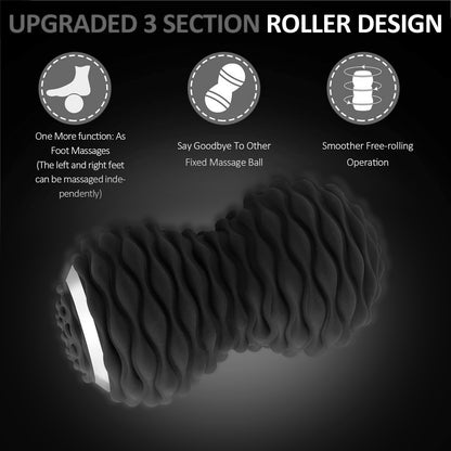 Electric Vibrating Double Massage Ball – Muscle & Fascia Roller