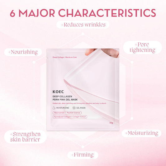 Collagen Polypeptide Hydrating Facial Masks – Multi‑Benefit Sheet Mask Set, view 2