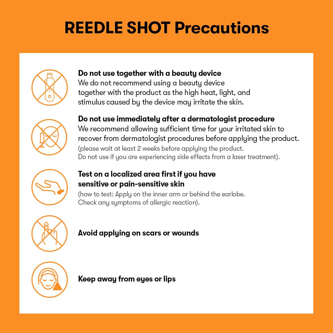 VT COSMETICS Vita-Light Reedle Shot 100 Serum with Vitamin C Capsules & Vitamin E Microneedling Formula, Korean Skin Booster, 1.69 Fl Oz(50Ml)