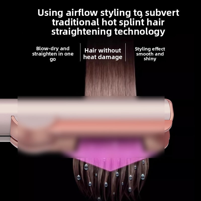 2‑in‑1 Hair Dryer Straightener – 1300W Dual-Use Styling Tool