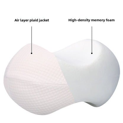 Memory Foam Leg Support Pillow – Ergonomic Side Sleep Cushion (Multiple Shapes & Colors)