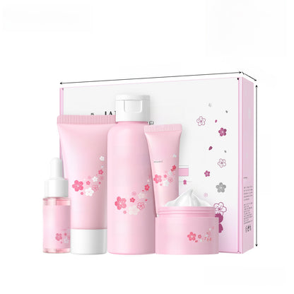 Lecco Japanese Cherry Blossom Skin Care 5-Piece Set