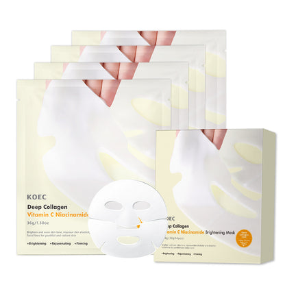 Collagen Polypeptide Hydrating Facial Masks – Multi‑Benefit Sheet Mask Set