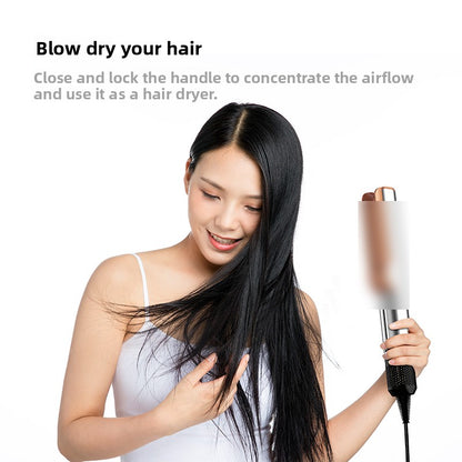 2‑in‑1 Hair Dryer Straightener – 1300W Dual-Use Styling Tool