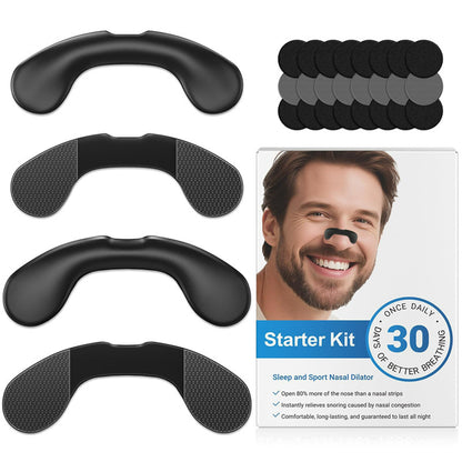 Velcro Anti-Snoring Nose Clip – Medical-Grade Nasal Dilator for Better Sleep