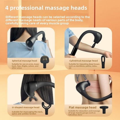 Elbow Fascia Gun Massager – Brushless Deep Tissue Back Massager