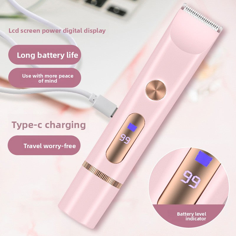 Electric Full-Body Hair Trimmer – Waterproof Dual-Head Bikini & Body Shaver