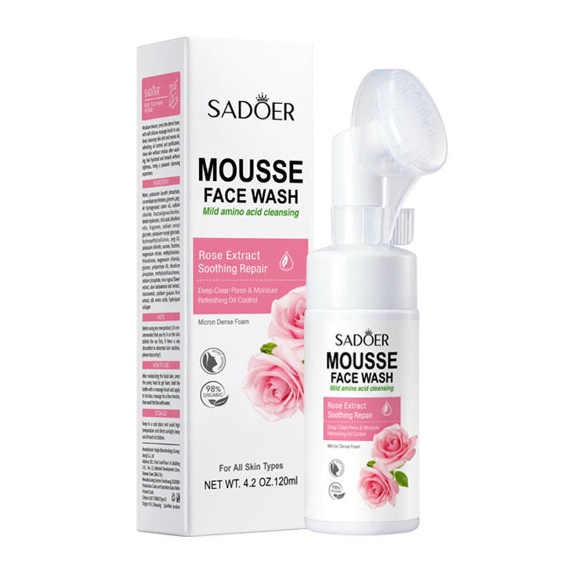 Sadoer Chlorophyll Amino Acid Cleansing Mousse – Gentle Foaming Face Wash for Combination Skin (Multiple Variants), view 10