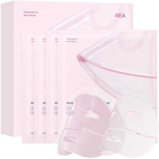 PDRN Pink Collagen Gel Mask – Hydrating, Firming & Brightening Sheet Mask (28g)