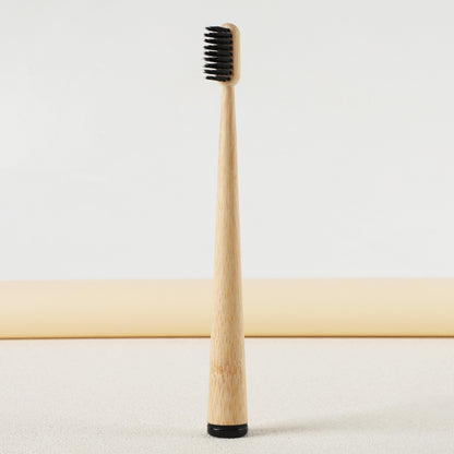 Bamboo Standing Toothbrush – Natural Bristle Eco-Friendly Adult Toothbrush