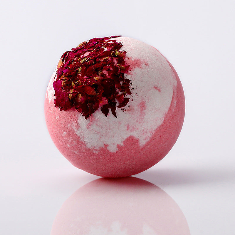 Dried Flower Bath Salt Balls – Essential Oil Aromatherapy Bath & Gift Set