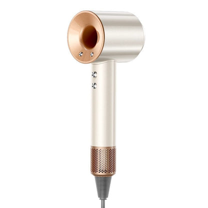 High-Speed Brushless Ionic Hair Dryer – Low-Noise Professional Dryer with Nozzle Attachments
