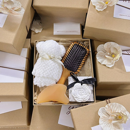 Madrid Self-Care Gift Box Set – Hand Cream, Comb & Pampering Accessories (Choose Your Set)