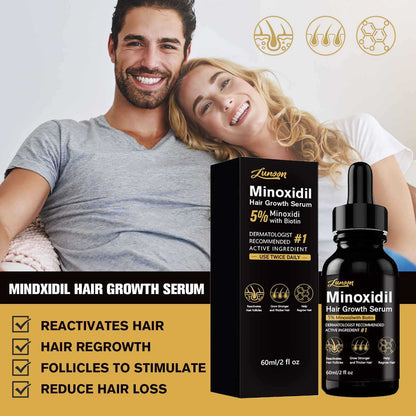 Minoxidil Hair Essence 60ml – Scalp-Soothing Moisturizing Hair Serum